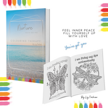 Load image into Gallery viewer, Nurture - Adults Colouring Therapy Book

